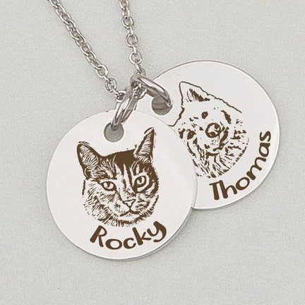Personalized Pet Photo Necklace