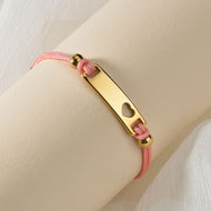 Personalized Butterfly Name Bracelet