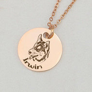 Personalized Pet Photo Necklace