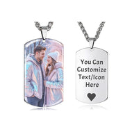 Personalized Photo Dog Tag