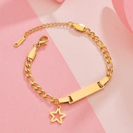 Personalized Butterfly Name Bracelet