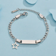 Personalized Butterfly Name Bracelet