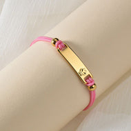 Personalized Butterfly Name Bracelet