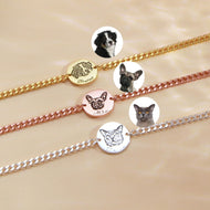 Personalized Pet Photo Locket Bracelet
