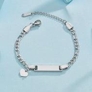 Personalized Butterfly Name Bracelet