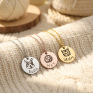 Personalized Pet Photo Necklace