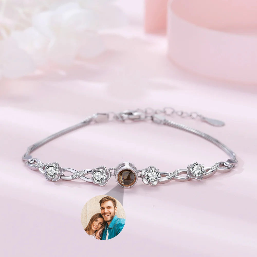 Personalized Photo Projection Bracelet