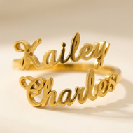 Personalized Couples Ring