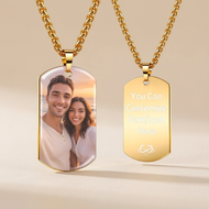 Personalized Photo Dog Tag