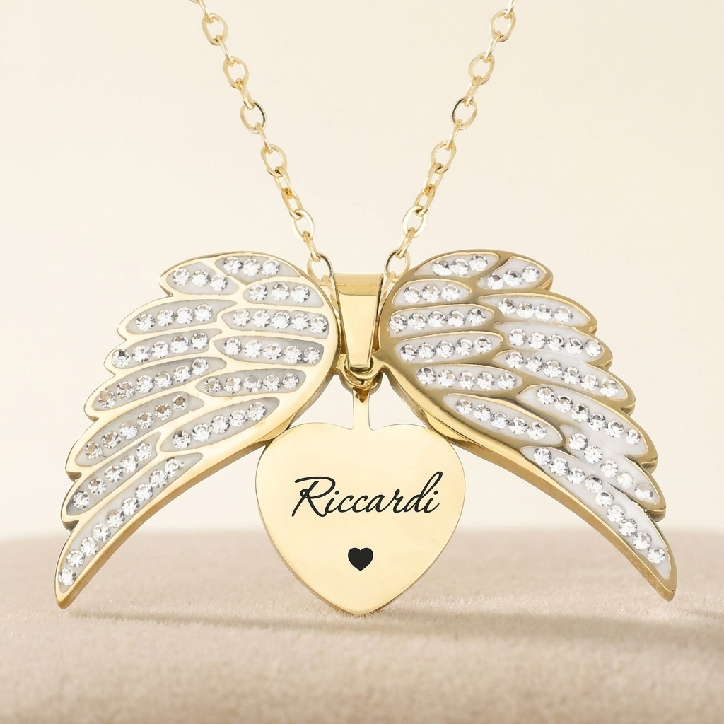 Personalized Heart Name Necklace